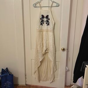 A-Line romper w/train